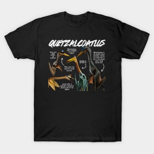 Quetzalcoatlus Fun Facts T-Shirt